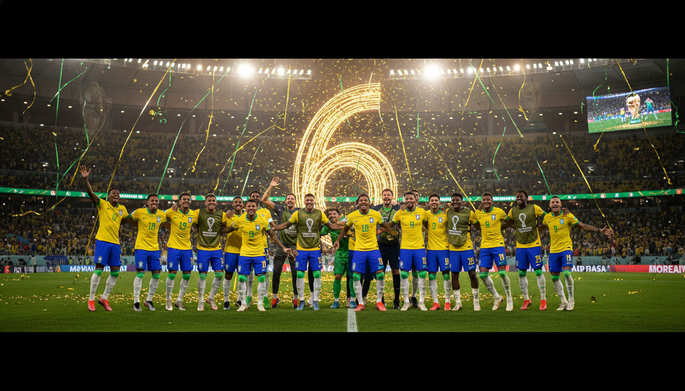ทีมชาติบราซิลมีโอกาสคว้าแชมป์ฟุตบอลโลก 2026 หรือไม่: เจาะลึกศักยภาพและเส้นทางสู่ดาวดวงที่หก